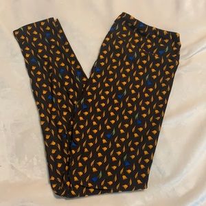 Lularoe floral leggings
